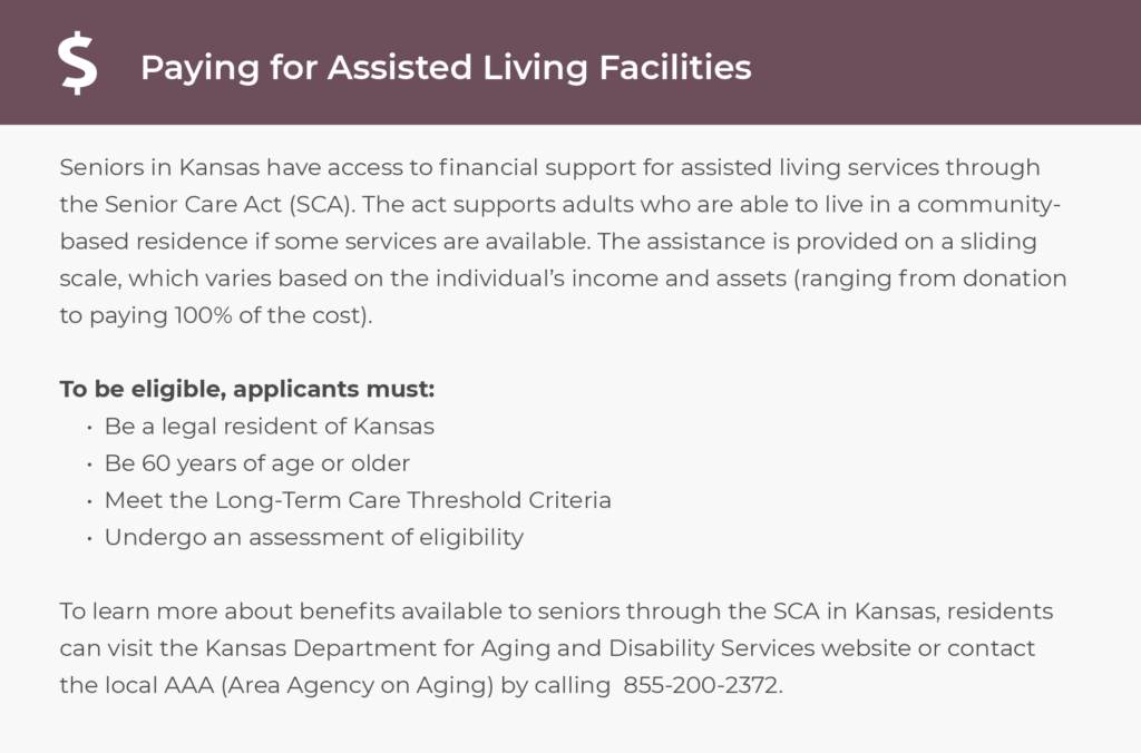 Paying for Assisted Living in Kansas